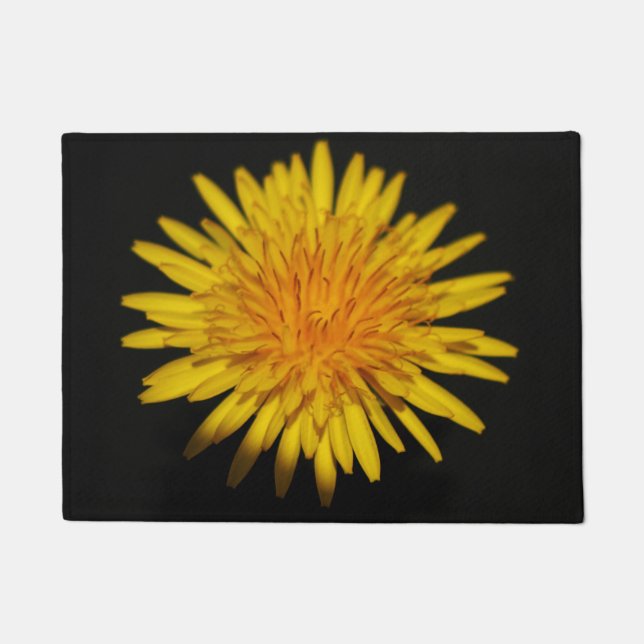 Dandelion-Blume dmcnm Fußmatte (Vorderseite)