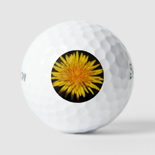 Dandelion Blume ssf gbcna Golfball (Vorderseite)