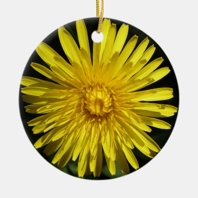 Dandelion Custom Birthday Keramikornament (Vorne)