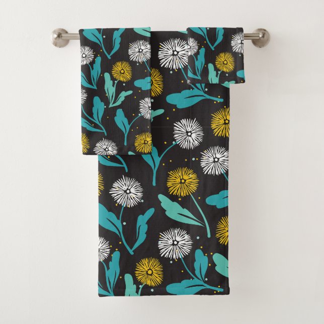 Dandelion de printemps Fleurs et design Feuille (En situation)