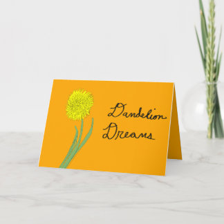 Dandelion Dreams Grußkarte Einladung
