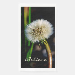 Dandelion glaubt grüne Saison Serviette