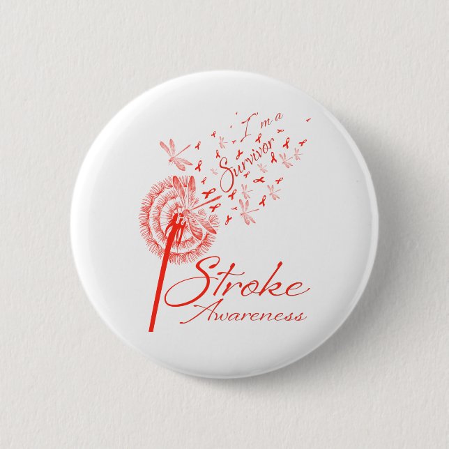 Dandelion I bin ein Überlebender, die Blume des St Button (Vorderseite)