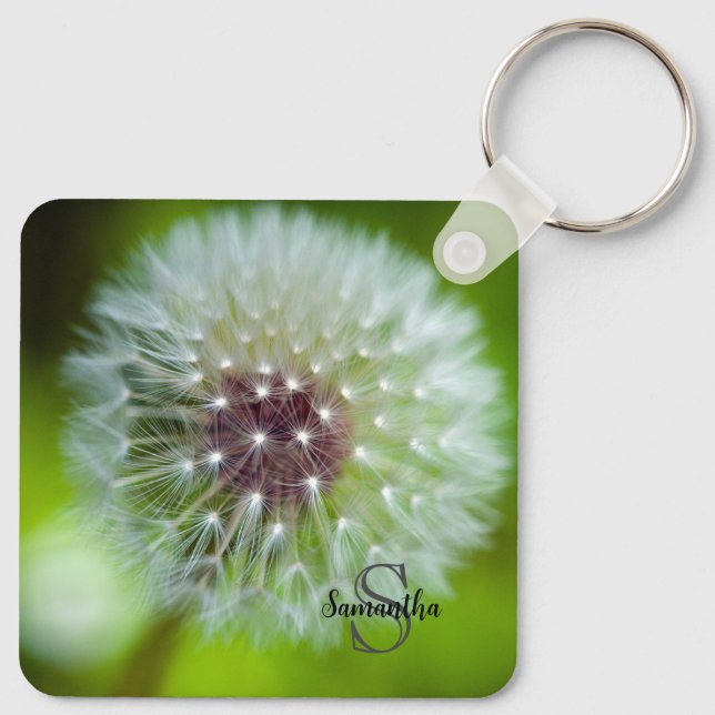 Dandelion Keyring Schlüsselanhänger (Rückseite)