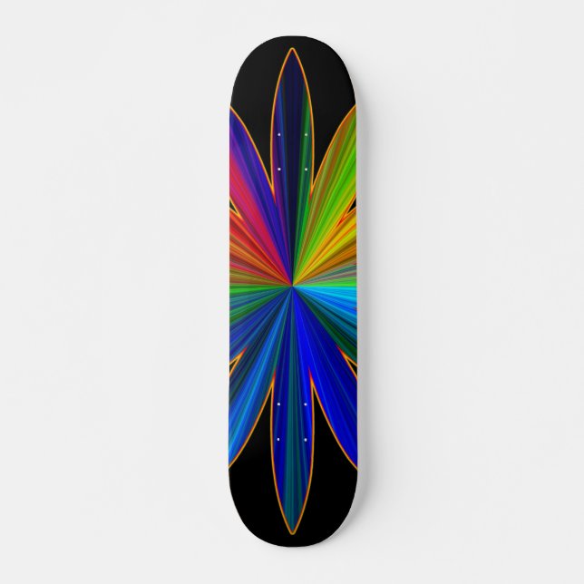 Dandelion Rainbow Skateboard (Vorne)