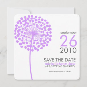 Dandelion Save the Date Ankündigungen