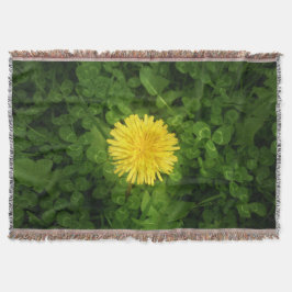 Dandelion Throw Blanket Decke