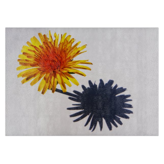 Dandelion und Shadow cbcna Schneidebrett (Vorderseite)