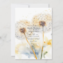 Dandelion Wedding QR Code