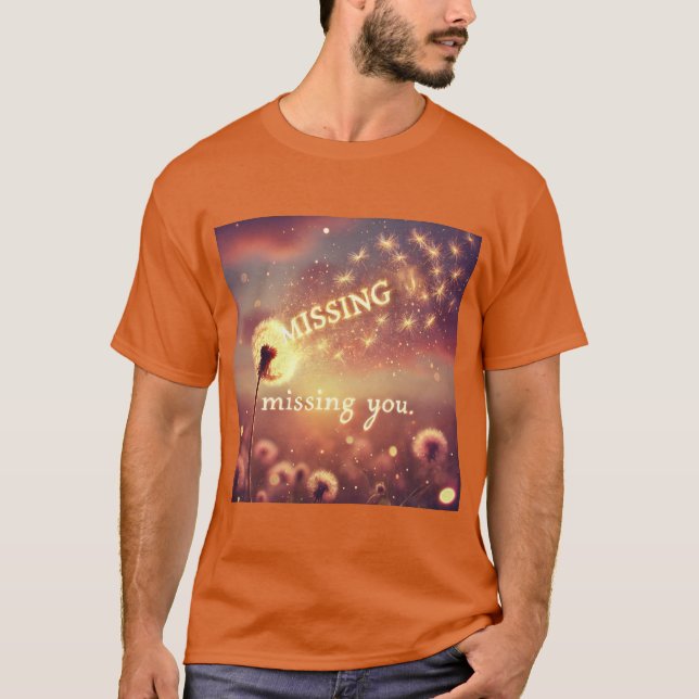 Dandelion Whisper Mens Tshirt (Vorderseite)