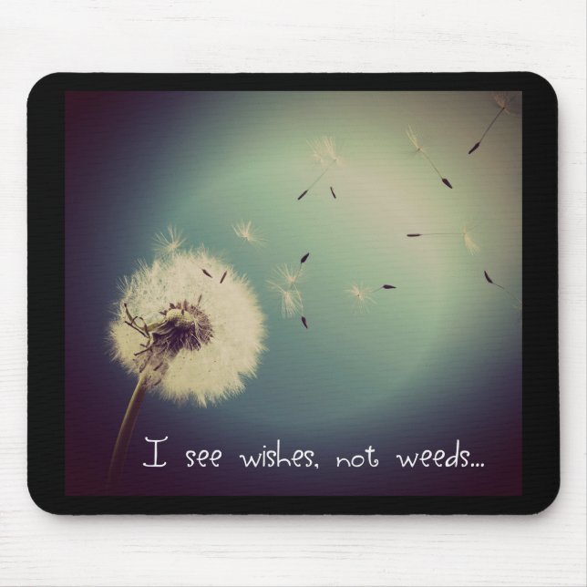 Dandelion Wises Mousepad (Vorne)