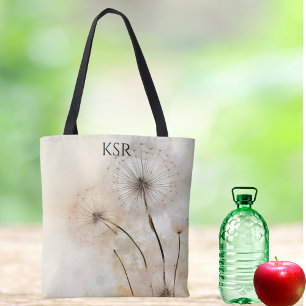 Dandelion Wish Monogram Tasche