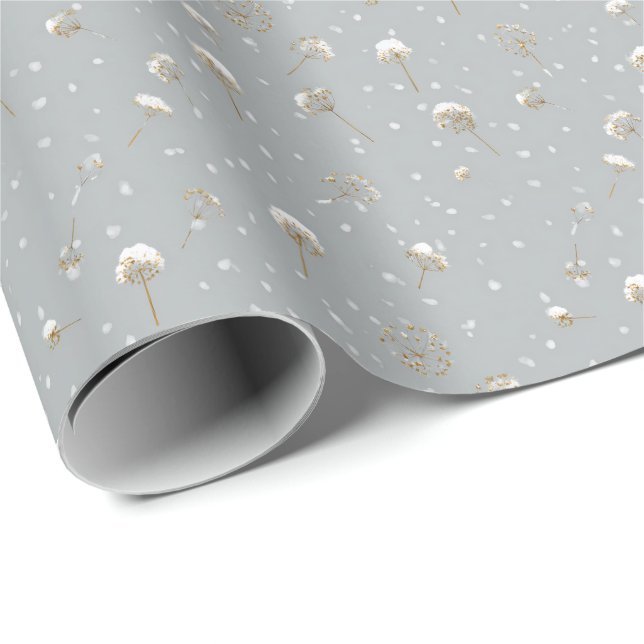 Dandelion Wish Wrapping Paper Geschenkpapier (Rolleneckpunkt)