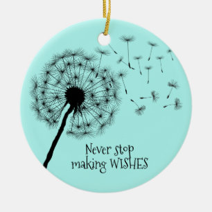 Dandelion Wives Design Ornement en céramique