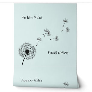 Dandelion wünscht Design Tapete