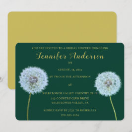 Dandelions Dandelion Uhren Hochzeitsstift Brautpar Einladung