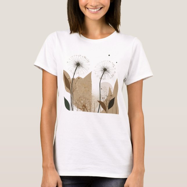 dandelions matisse style T-Shirt (Vorderseite)