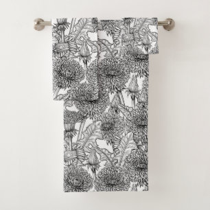 Dandelions, noir et blanc
