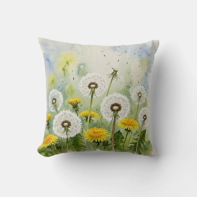 Dandelions Pillow Kissen (Vorderseite)