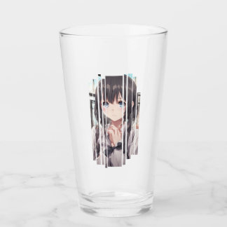 Dandere Delight: Shy Anime Girl Glas