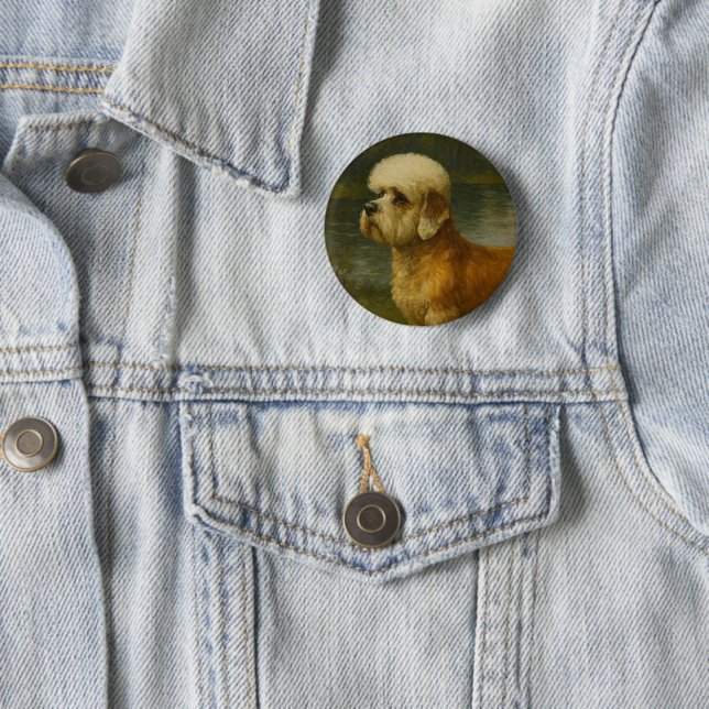 Dandi Dinmont Terrier Button (Beispiel)