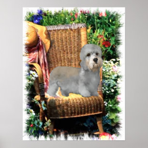 Dandie Dinmont Terrier Art Print Poster