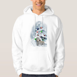 Dandie Dinmont Terrier Christmas Hoodie