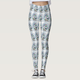 Dandie Dinmont Terrier Christmas Leggings