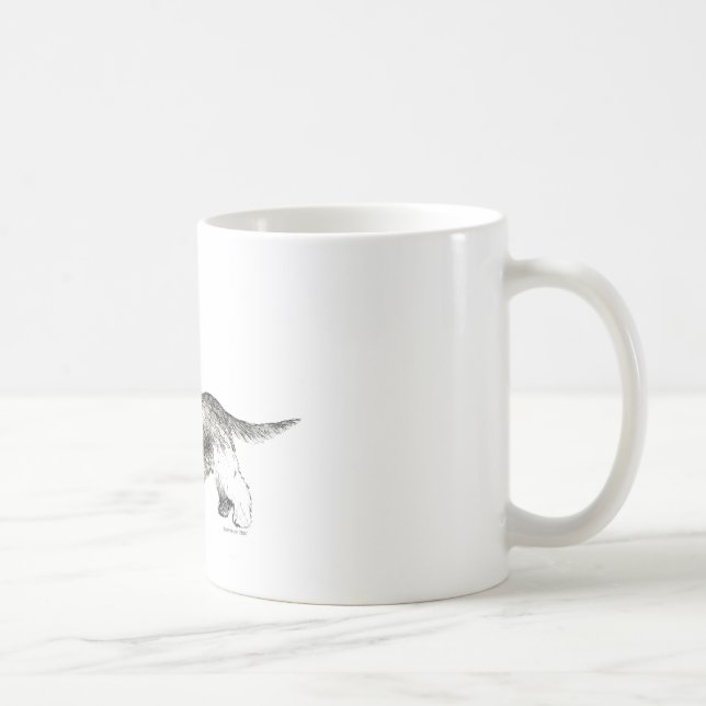Dandie Dinmont Terrier Kaffeetasse (Rechts)