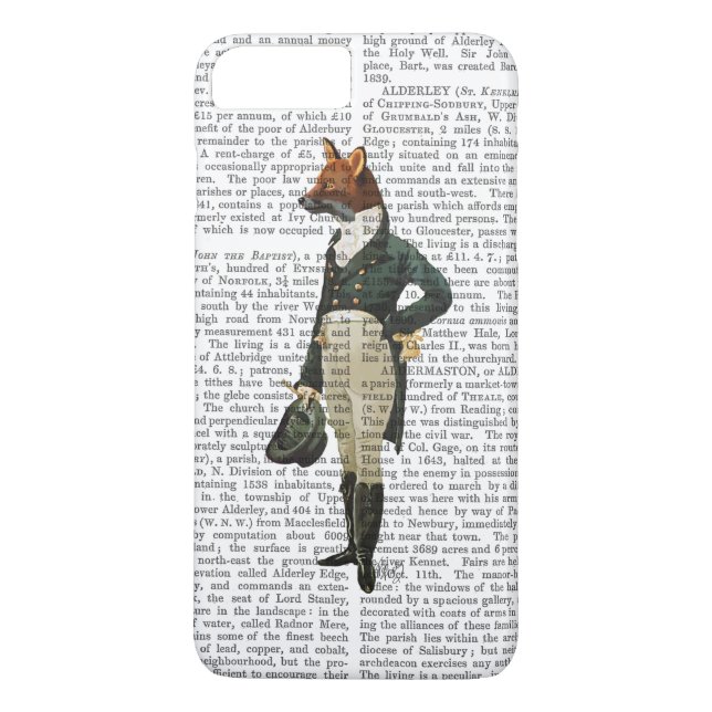 Dandy Fox Full 2 Case-Mate iPhone Hülle (Rückseite)