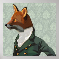 Dandy Fox Portrait