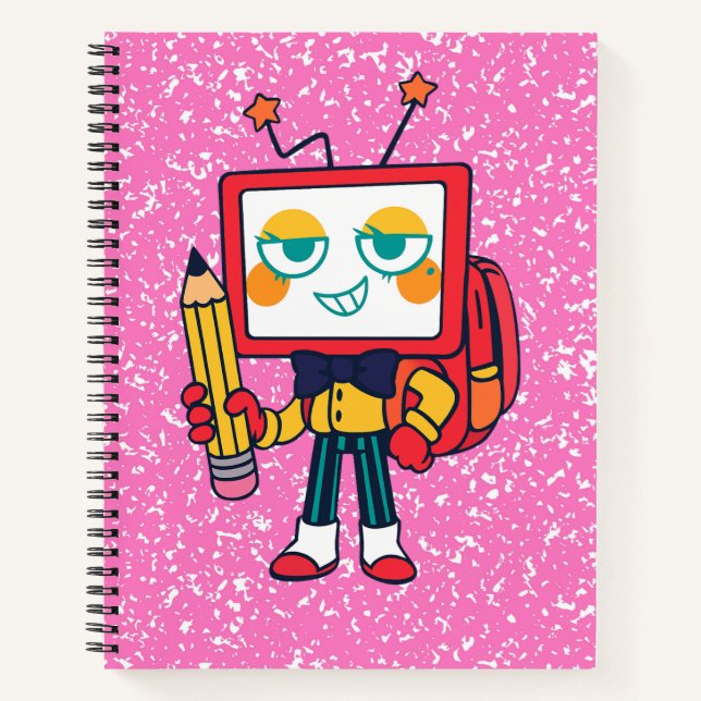 Dandy's World Schule VEE Notizbuch (Vorderseite)