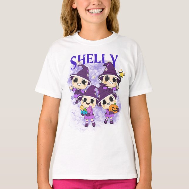 Dandy's World Shelly Halloween T-Shirt (Vorderseite)