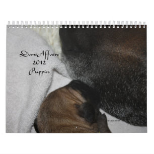Däne-Angelegenheit - 2012 Welpen Kalender