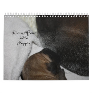 Däne-Angelegenheit - 2012 Welpen Kalender