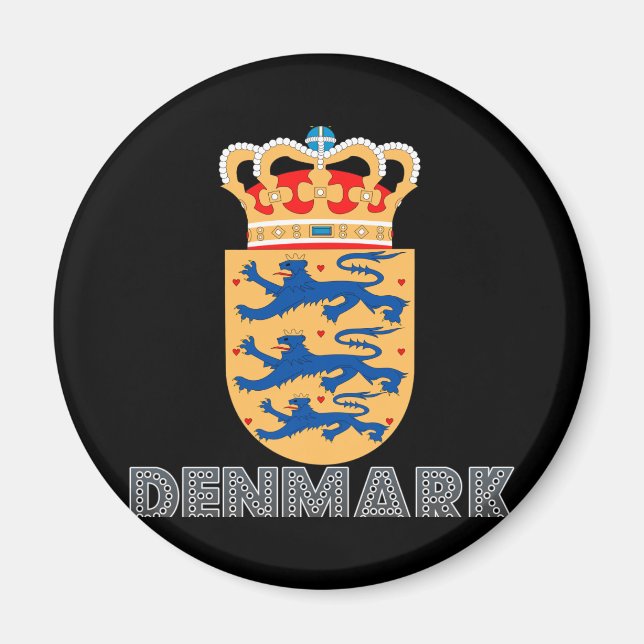 Dane Emblem Magnet (Vorne)