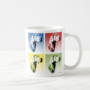 Dane (natürlich) Pop Art Pop Kaffeetasse