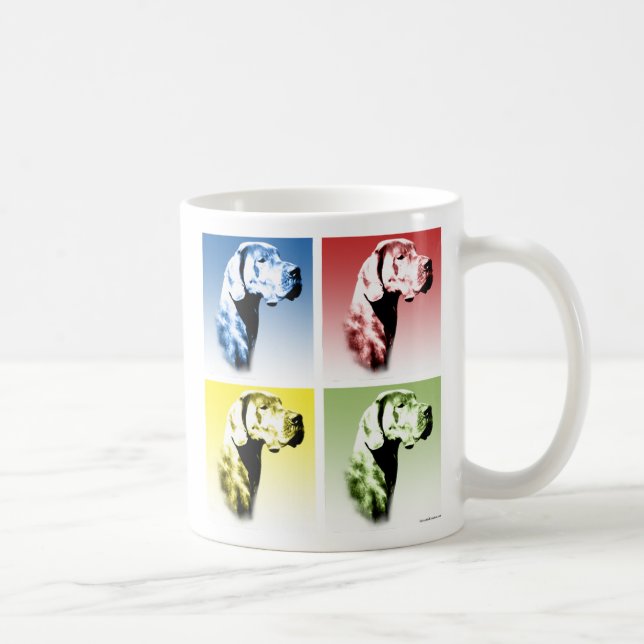 Dane (natürlich) Pop Art Pop Kaffeetasse (Rechts)