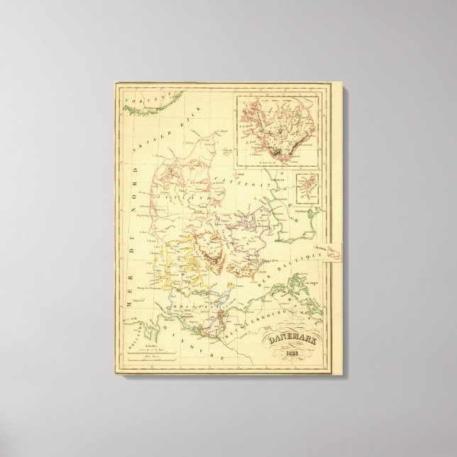 Dänemark 11 leinwanddruck (Vorderseite)