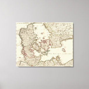 Dänemark 11 leinwanddruck