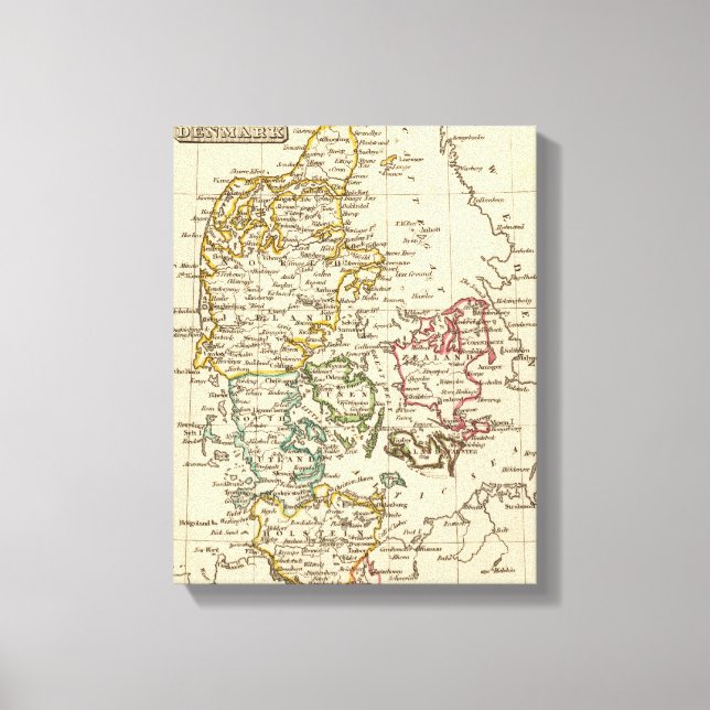 Dänemark 13 leinwanddruck (Vorderseite)
