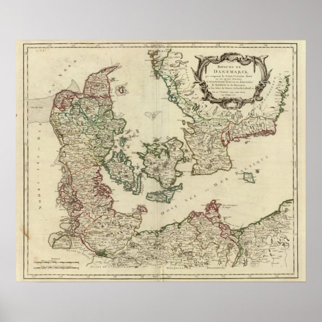 Dänemark 4 poster (Vorne)
