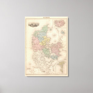 Dänemark 7 leinwanddruck