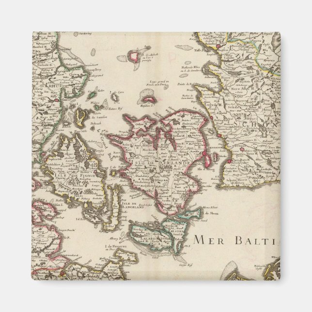 Dänemark 7 magnet (Vorne)