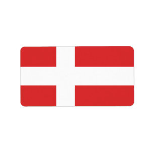 Dänemark Adressaufkleber