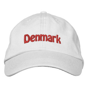 Dänemark Bestickte Kappe