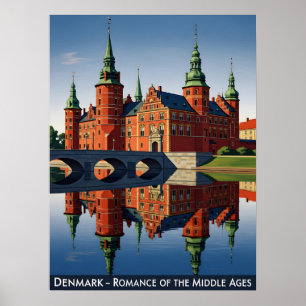 Dänemark - Burg Frederiksborg Poster
