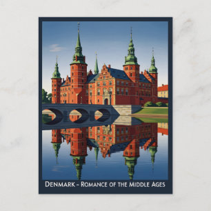 Dänemark - Burg Frederiksborg Postkarte