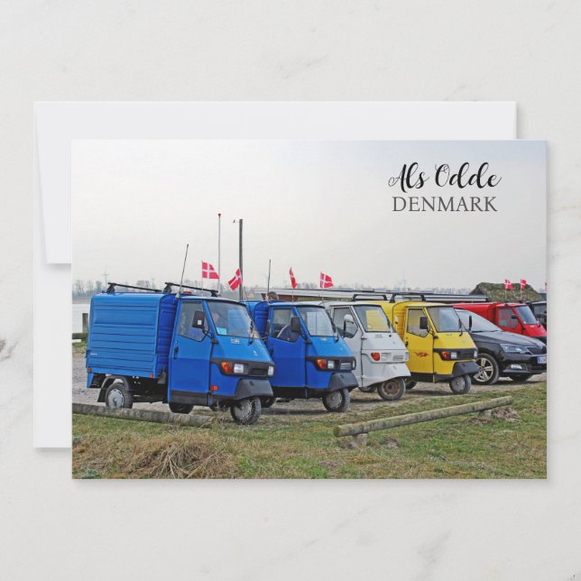 Danemark Cartes de voeux ! (Devant)