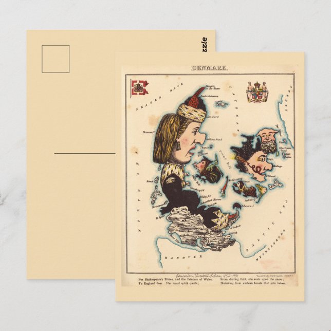 Danemark Cartes photos Carte postale Vintage (Devant / Derrière)
